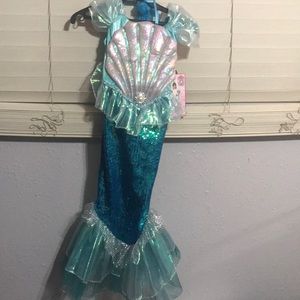 Mermaid princess dress- Girl’s size 4yr old